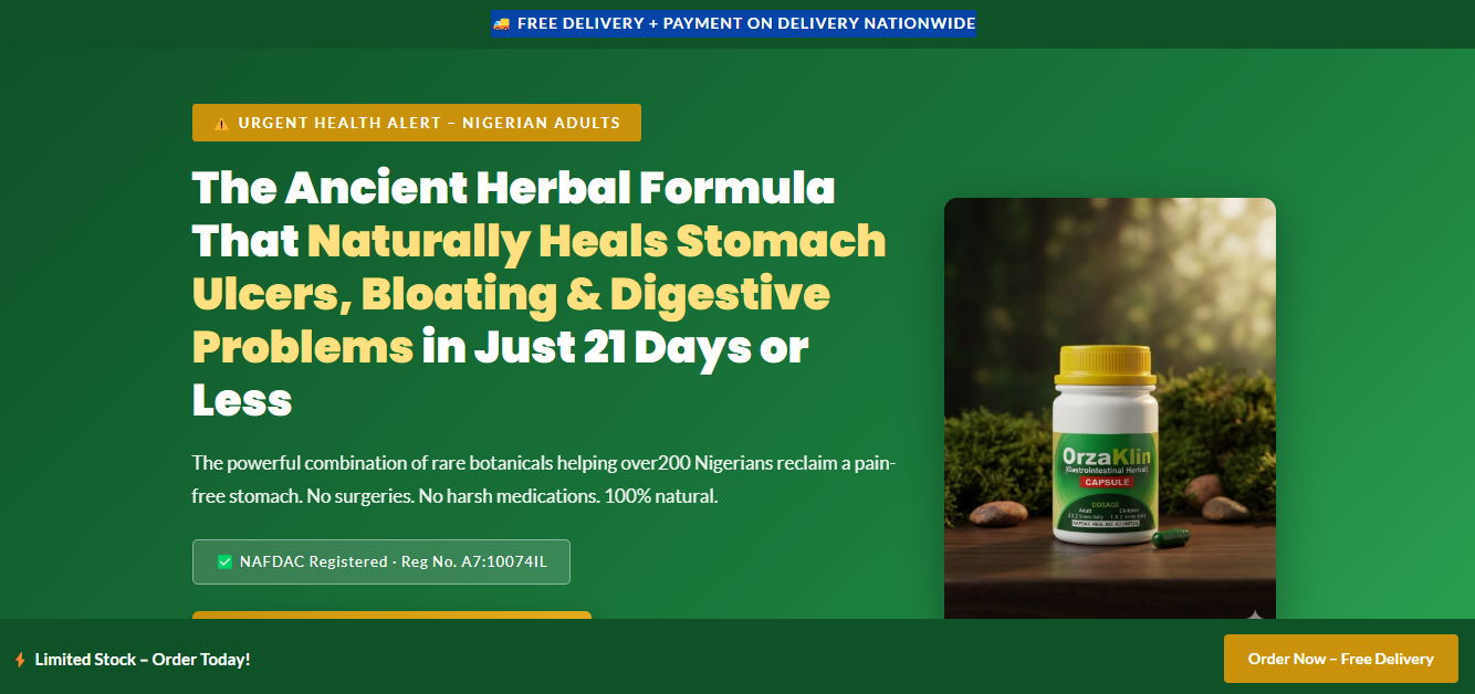 OrzaKlin Landing Page